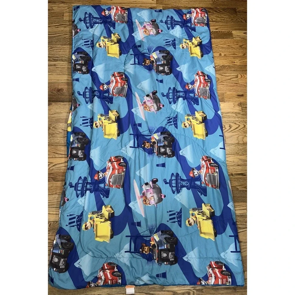 Paw Patrol Full‎ Size Reversible Comforter Blanket Fitted Sheet 3 Pillowcases